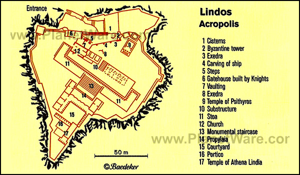 Site Plan of Athena Lindia